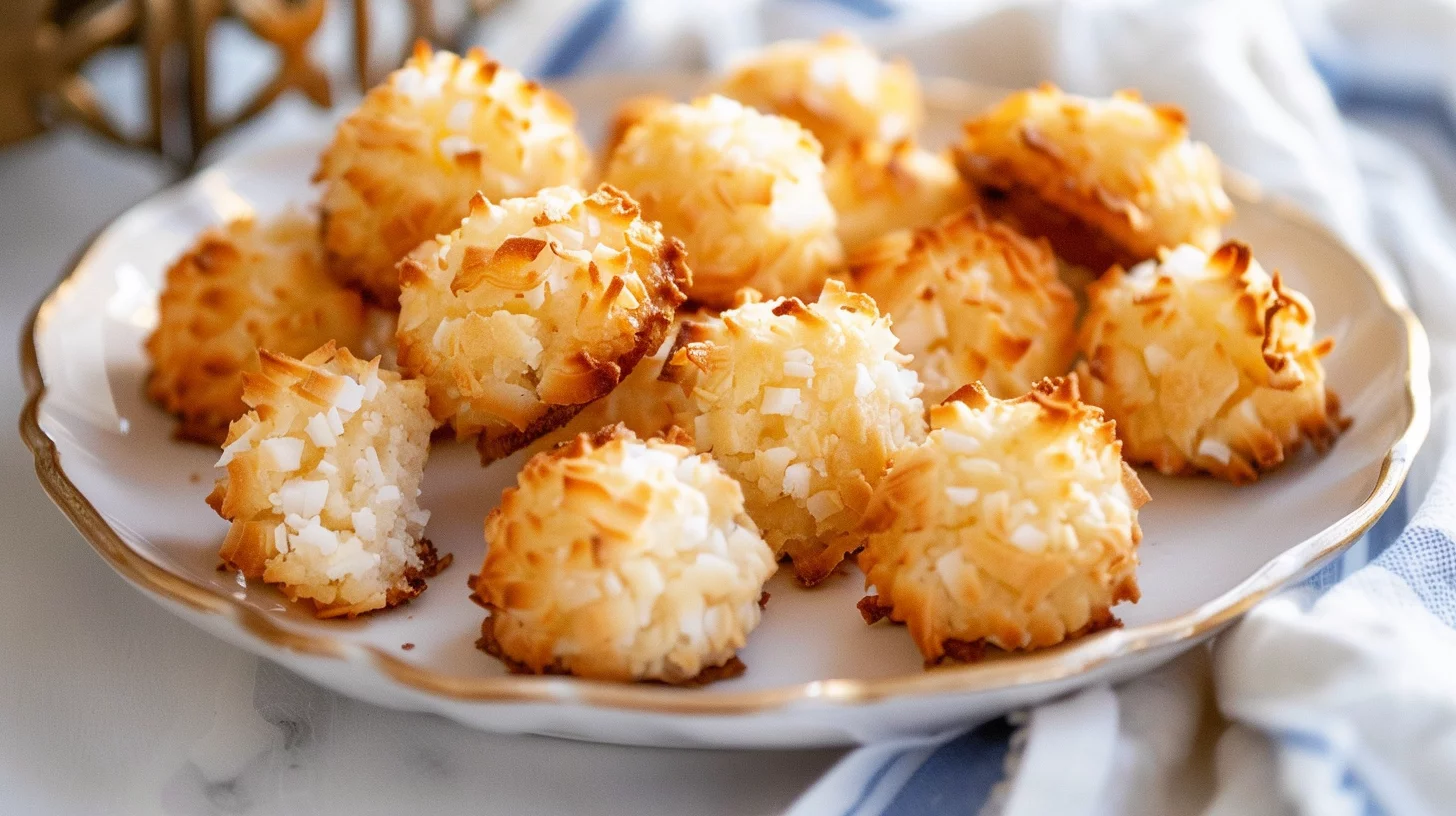 Chewy Coconut Macaroons