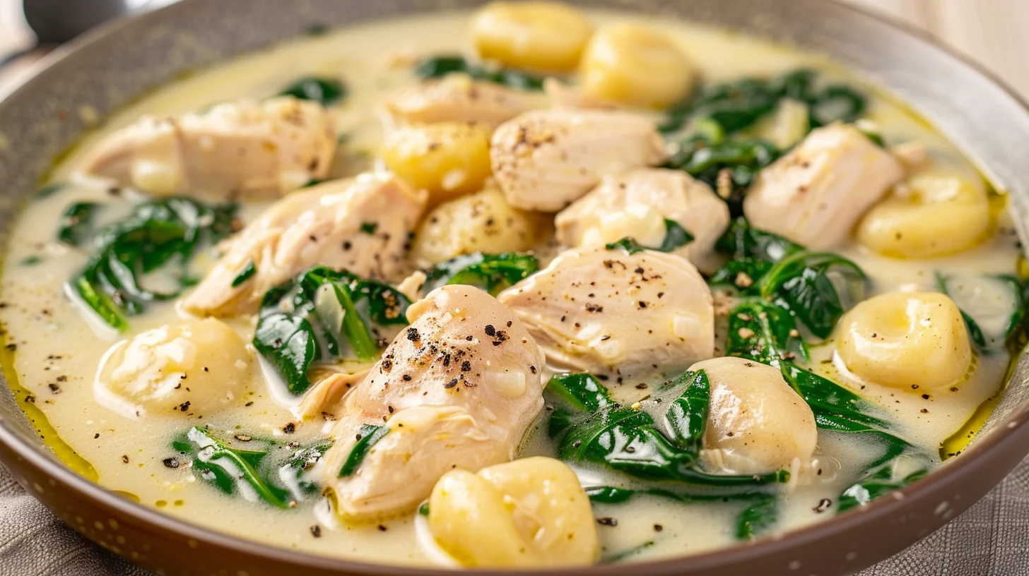 Chicken Gnocchi Soup