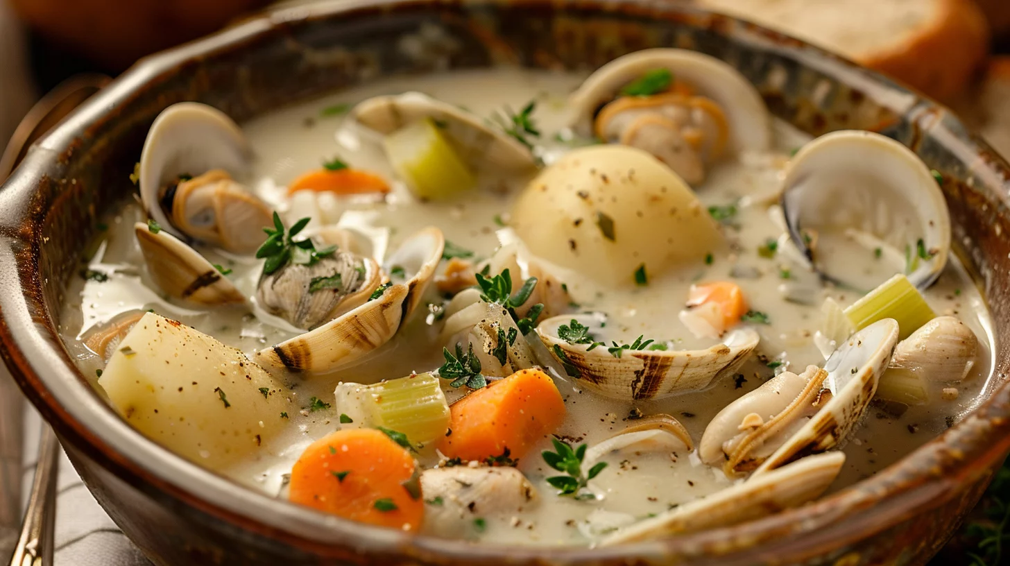 Clam Chowder with Fresh Herbs