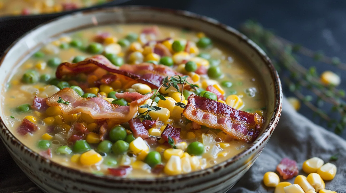 Corn Chowder With Bacon