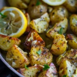 Crispy Greek Lemon Potatoes