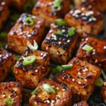 Crispy Honey Garlic Tofu