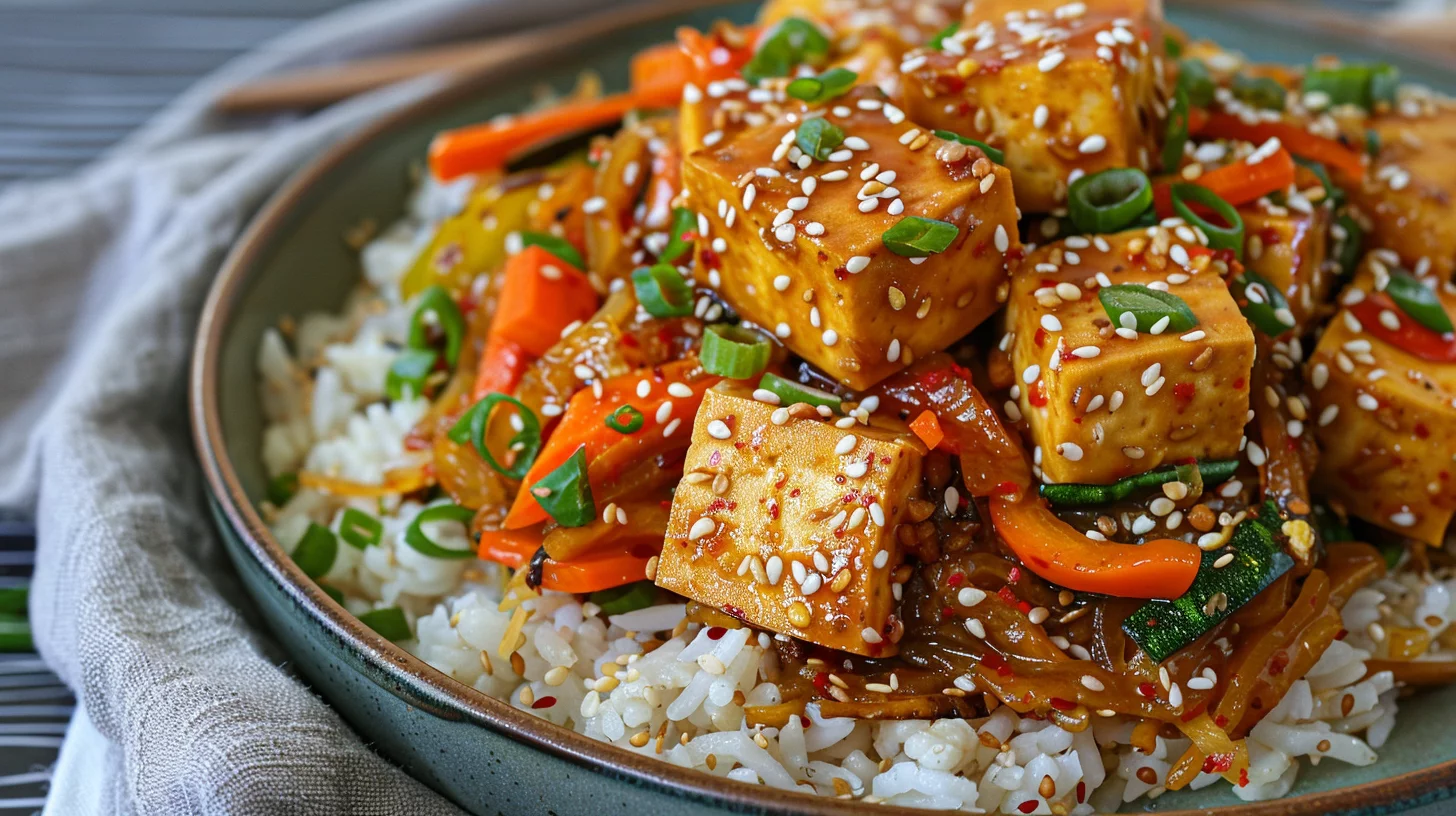 Crispy Tofu Stir Fry