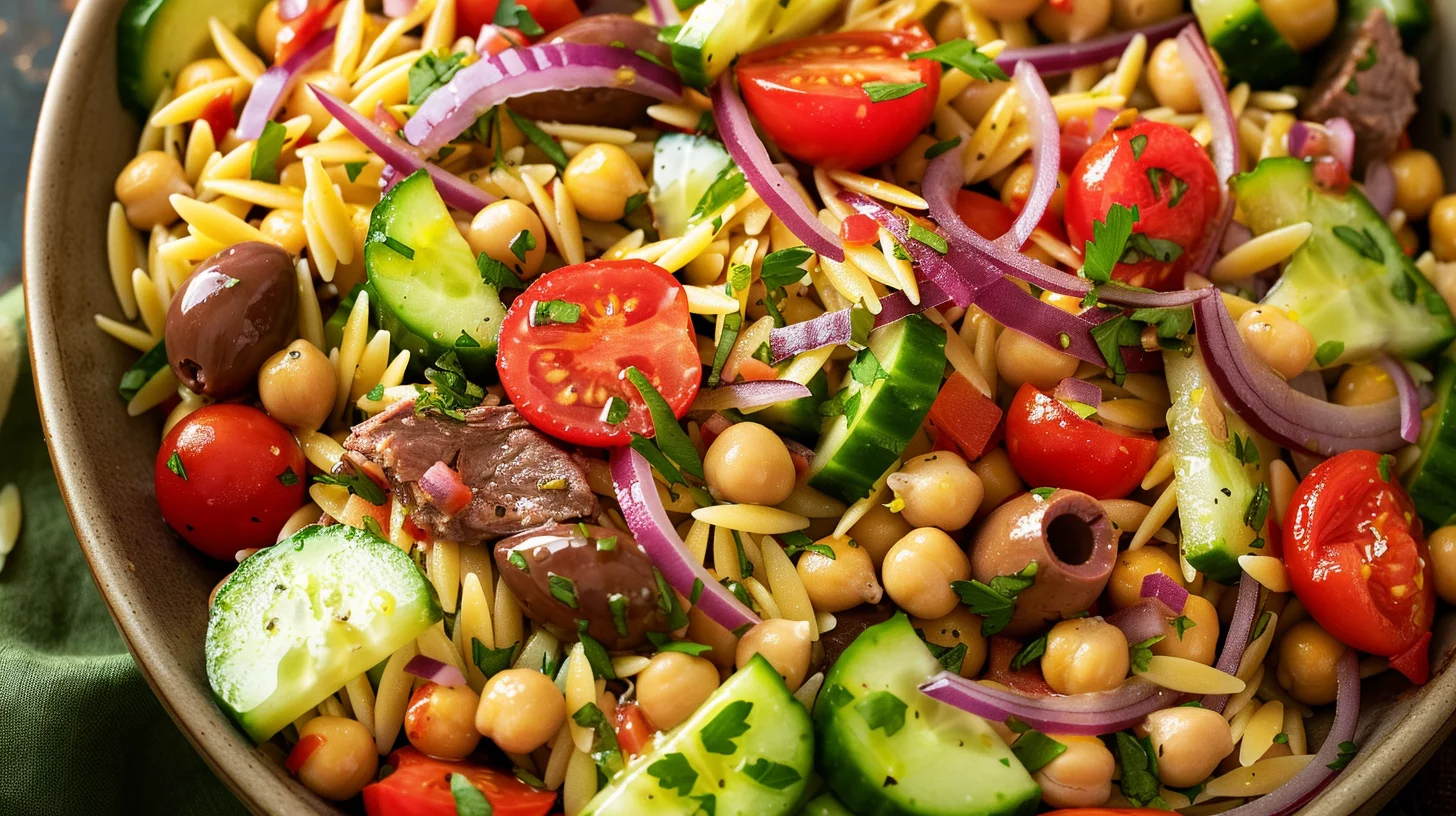 Greek Orzo Salad