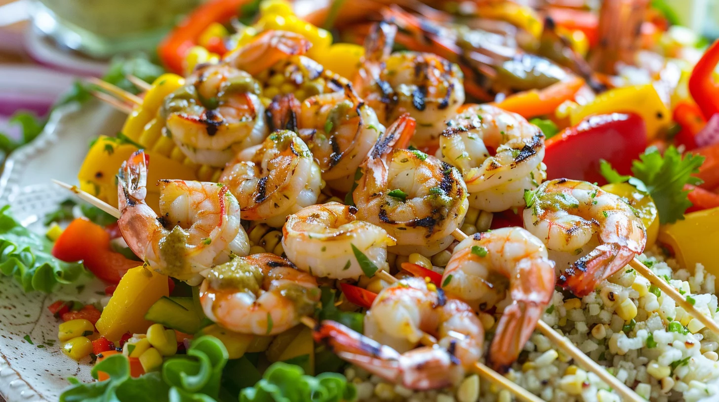 Grilled Shrimp Salad
