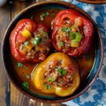 Hearty Stuffed Pepper Soup