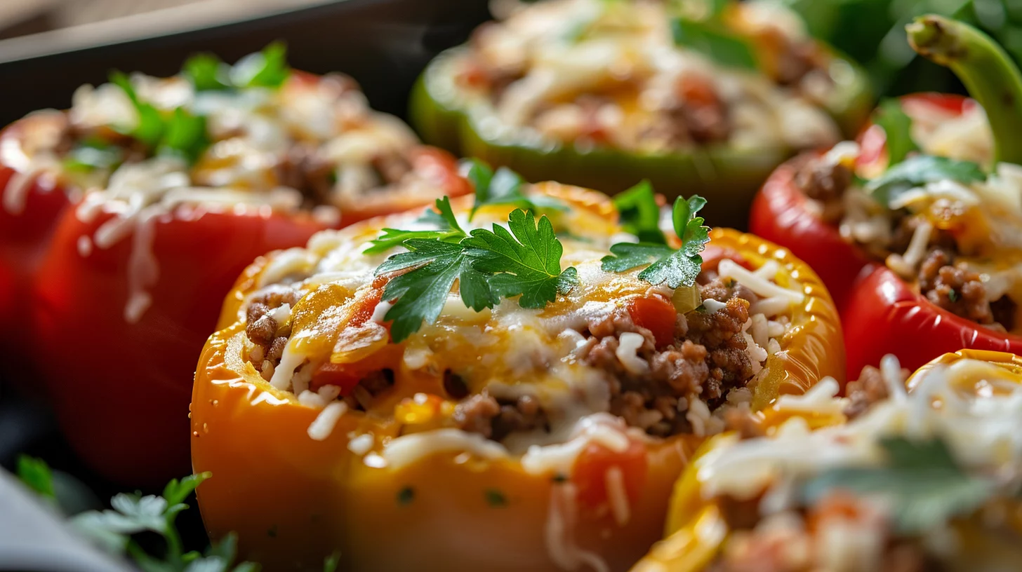 Hearty Stuffed Pepper Soup