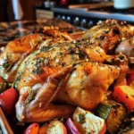 Herb Butter Roasted Chicken