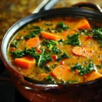 Kale Sweet Potato Soup