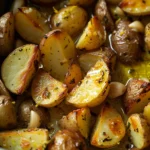 Lemon Garlic Roasted Potatoes