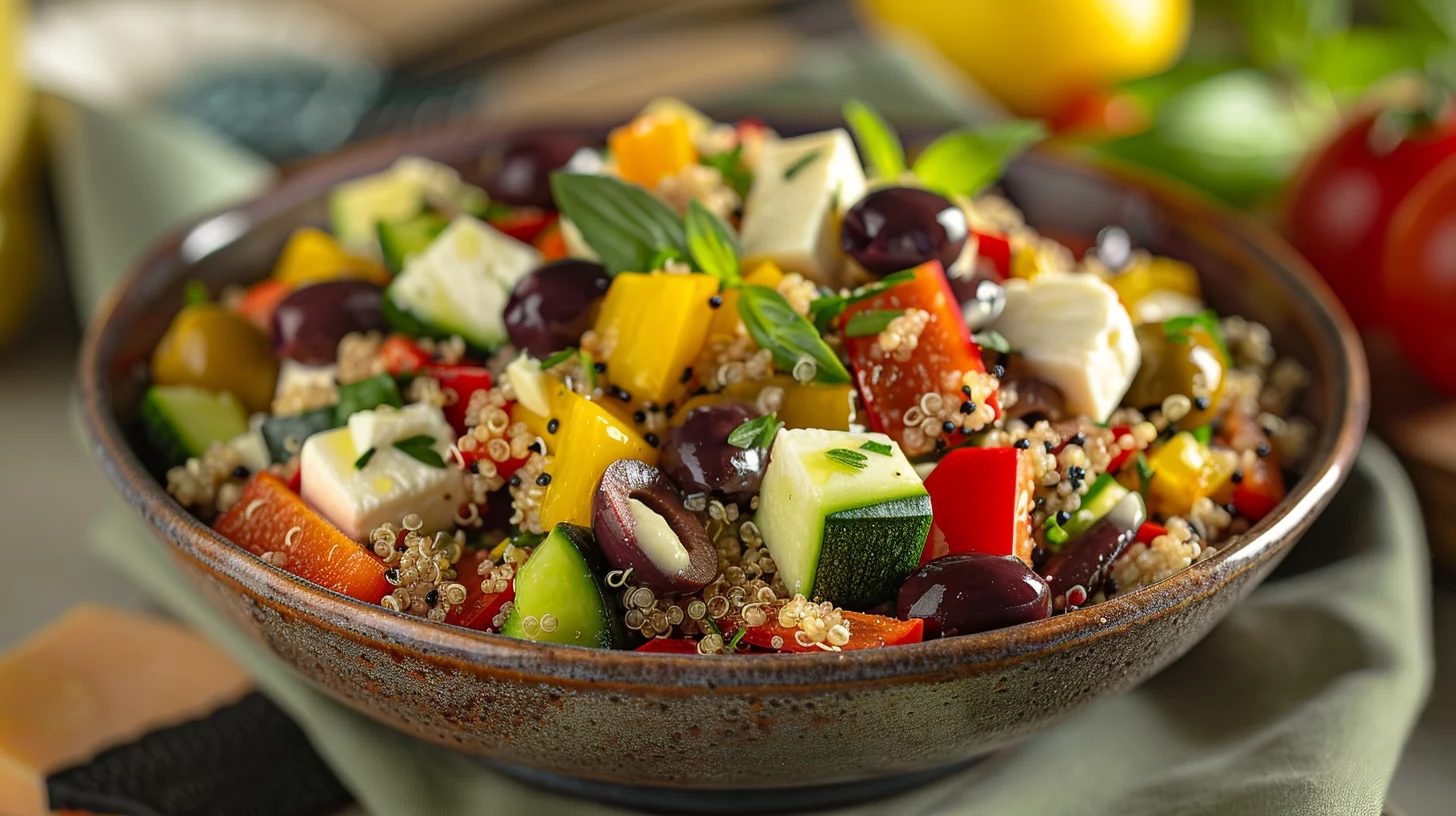 Mediterranean Quinoa Bowls