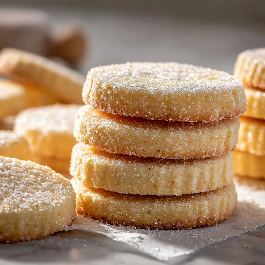 Delicious melt-in-your-mouth sugar cookies ready to be enjoyed