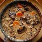 Mushroom Wild Rice Soup