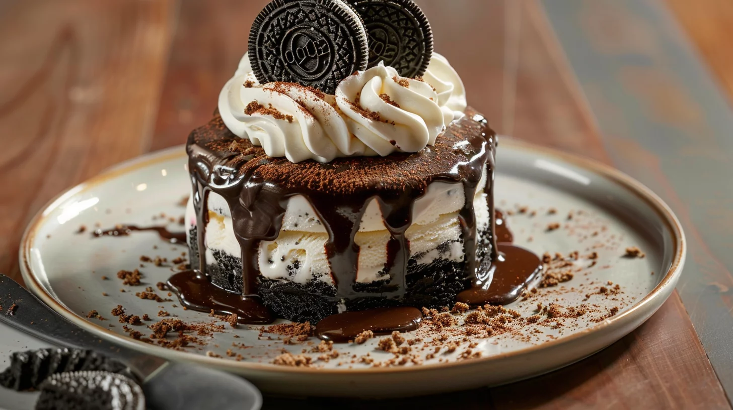 Oreo Ice Cream Cake