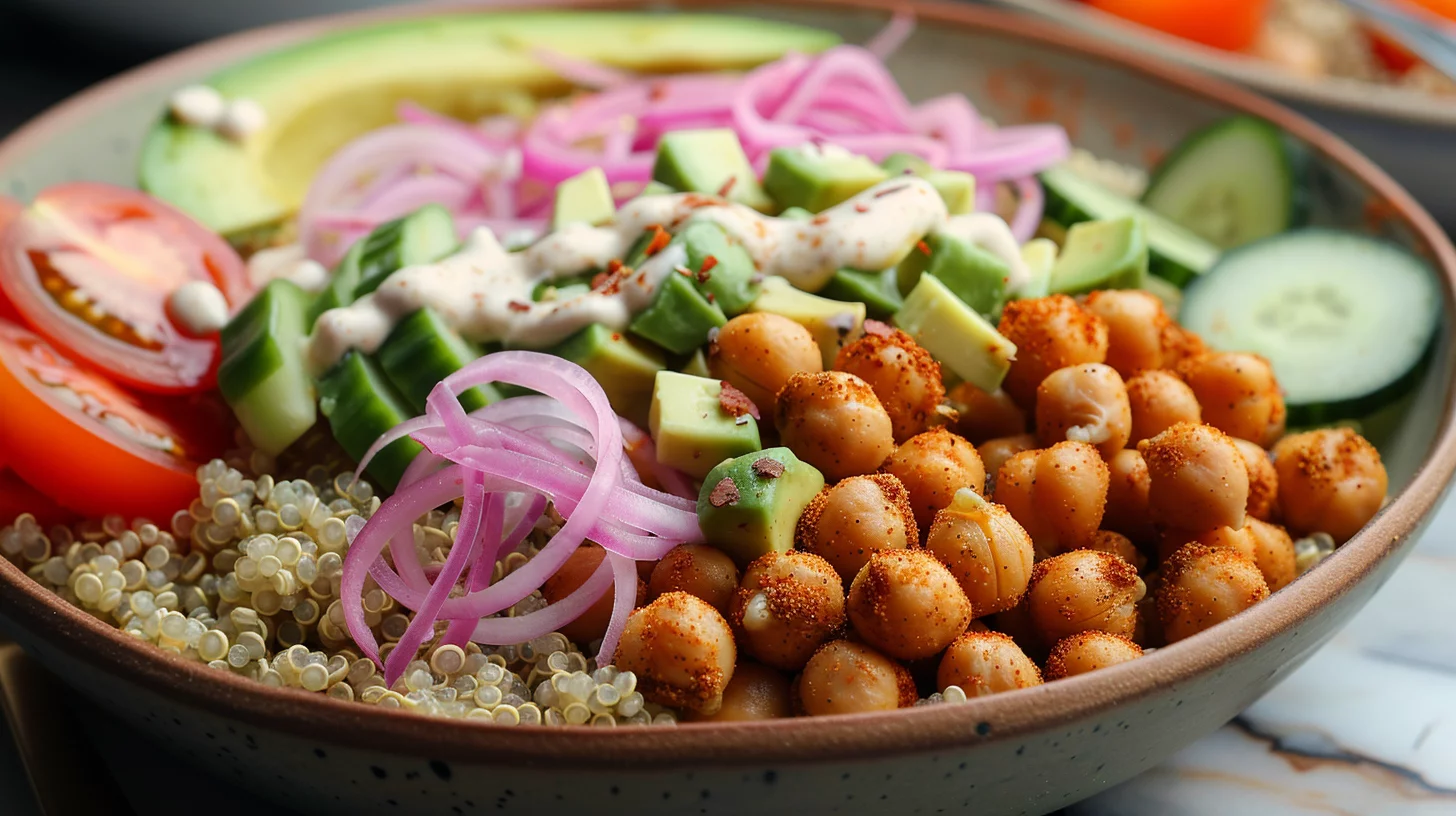 Protein-Packed Quinoa Veggie Bowls