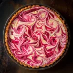 Raspberry Swirl Cheesecake