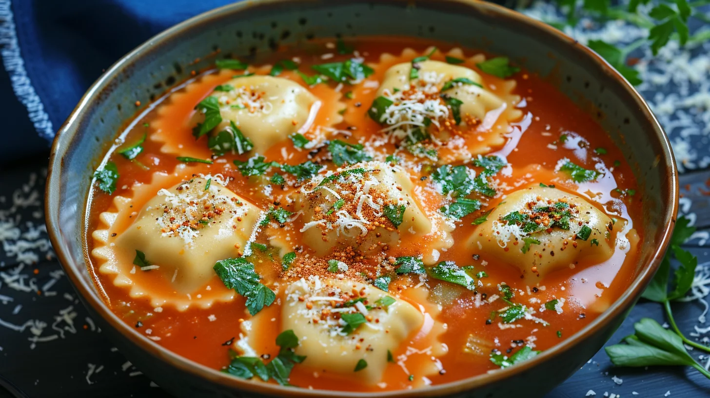 Ravioli Soup