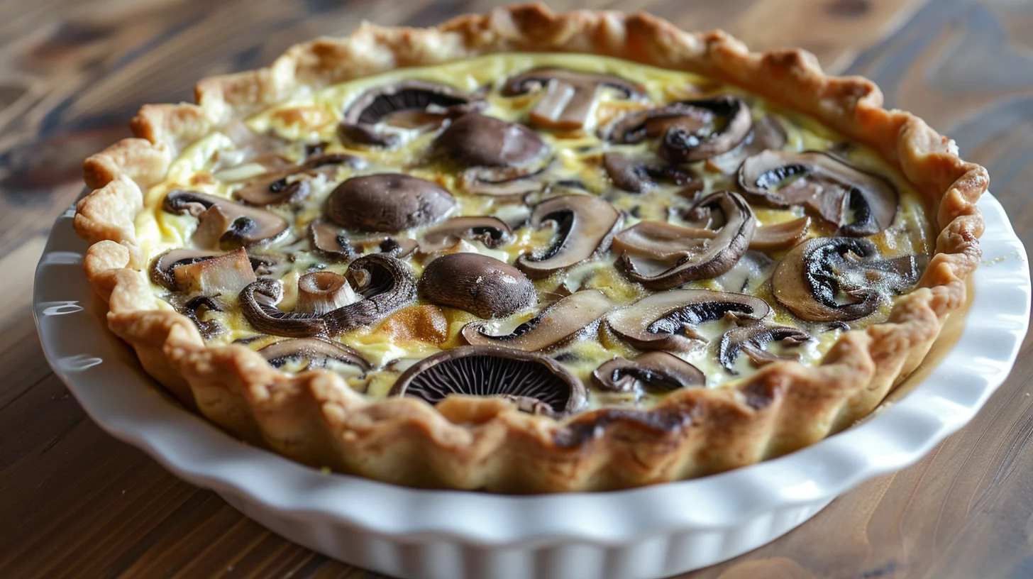 Savory Mushroom Quiche
