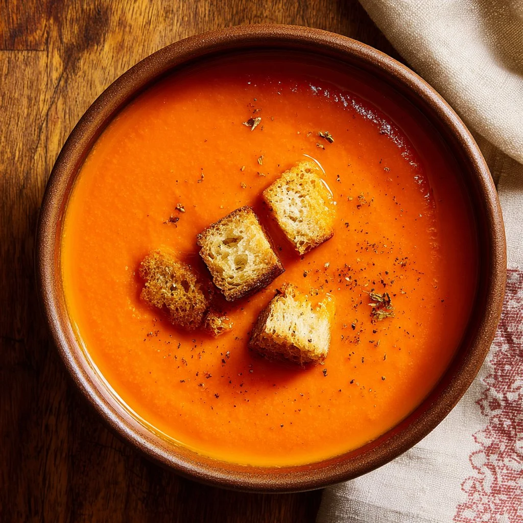 Deliciously prepared sheet pan soup featuring fresh vegetables and spices.