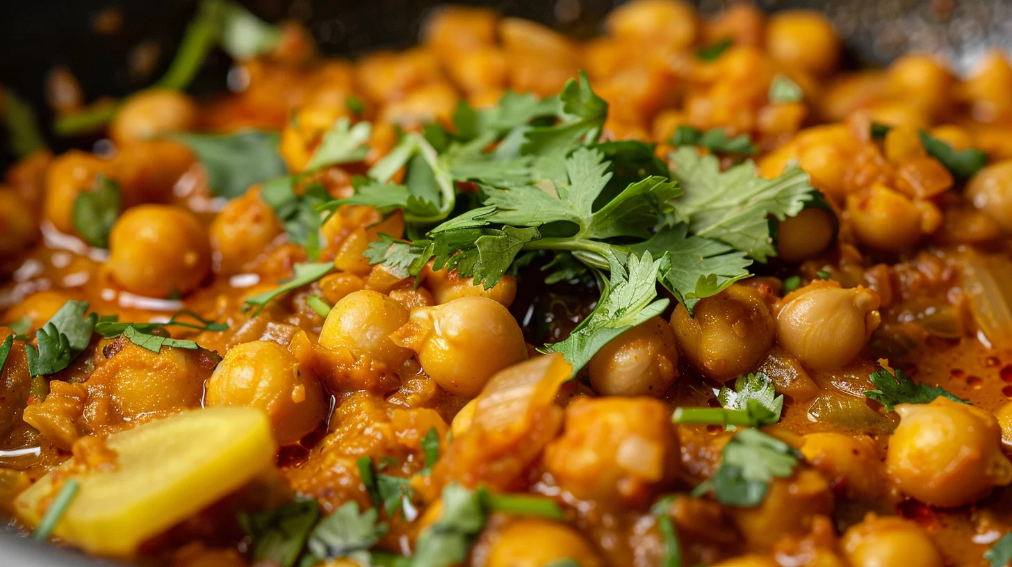 Spicy Indian Chickpea Curry