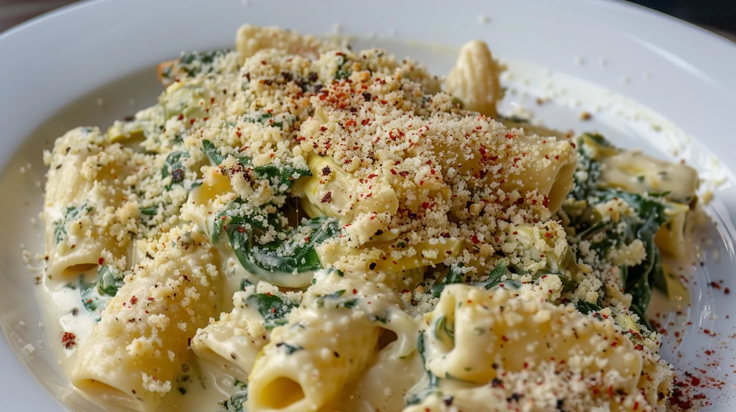 Spinach Artichoke Pasta