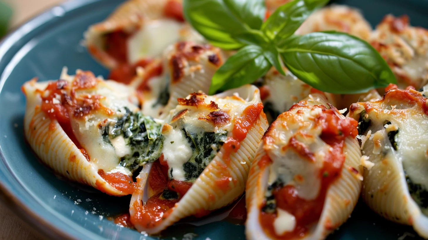 Spinach Stuffed Shells