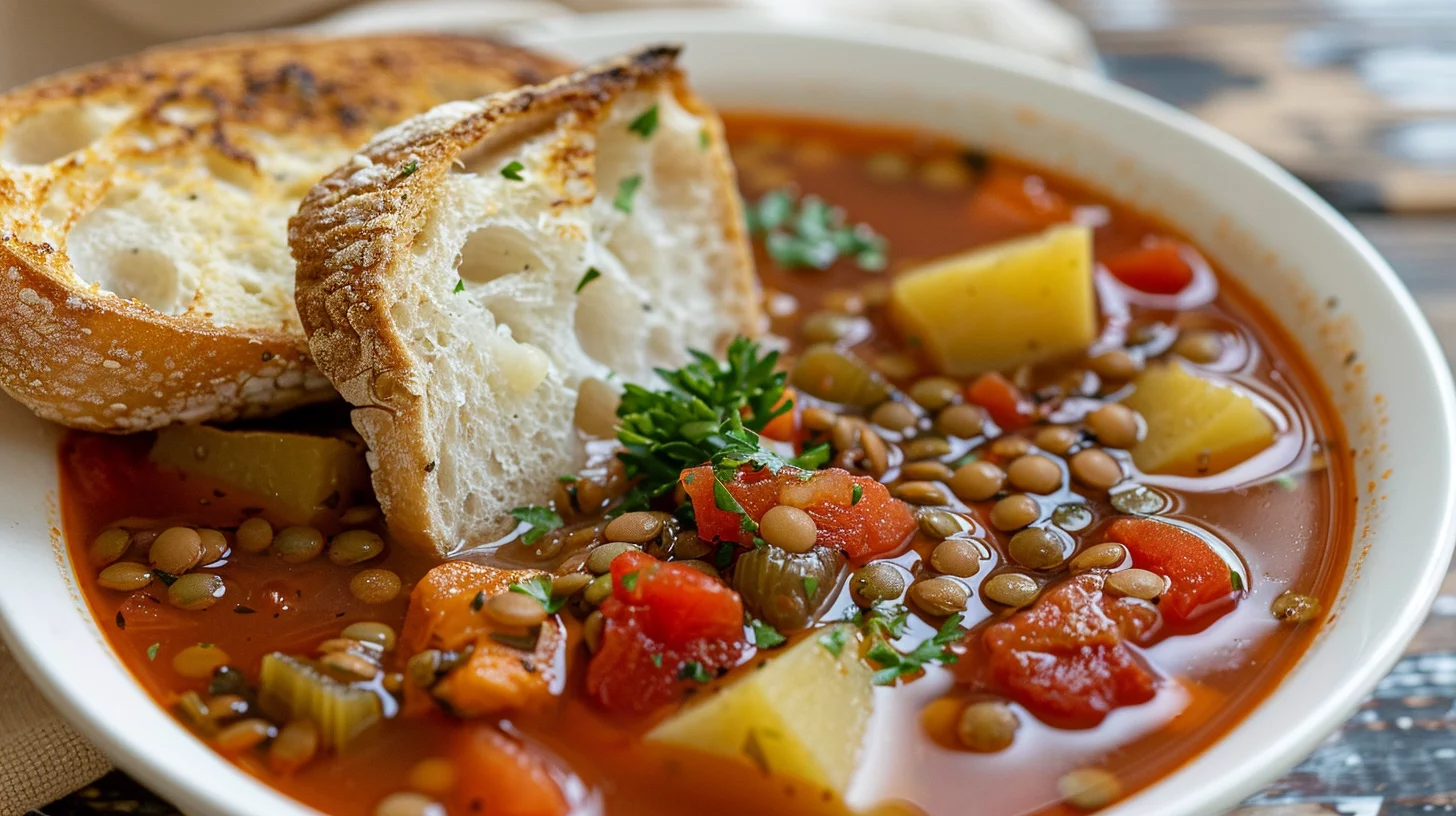 Tomato Lentil Soup