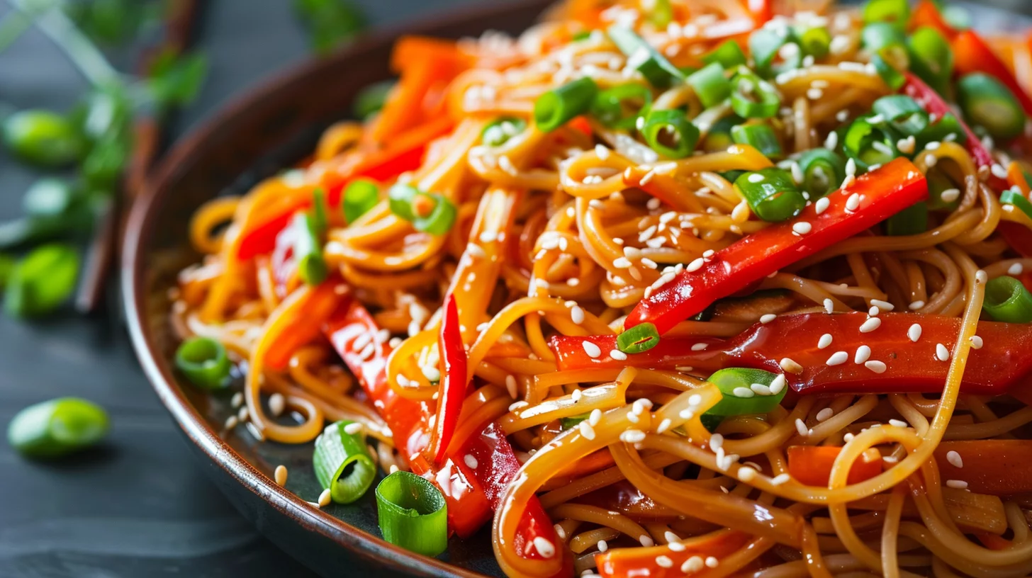 Vegetable Stir Fry Noodles