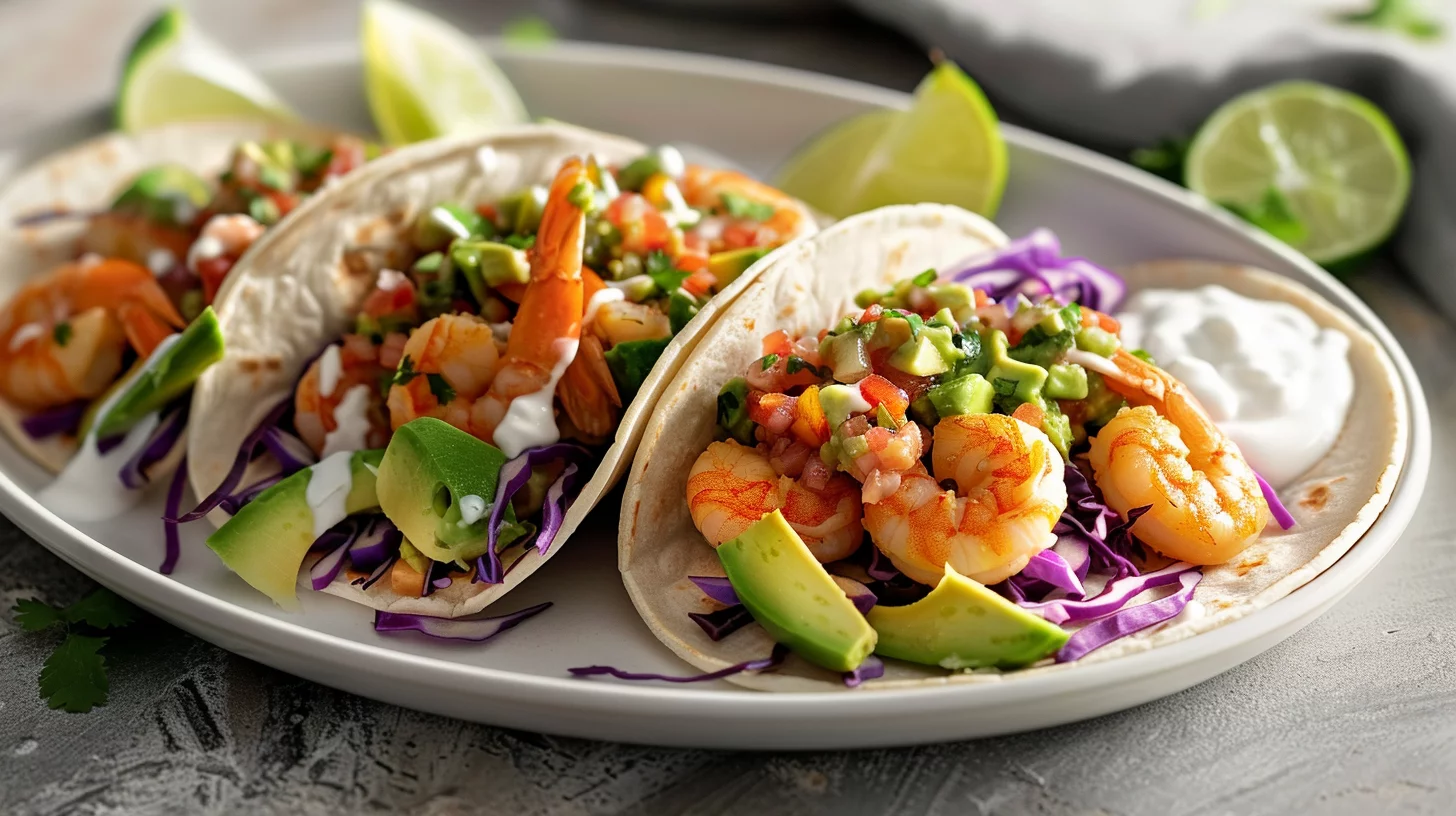 Zesty Shrimp Tacos