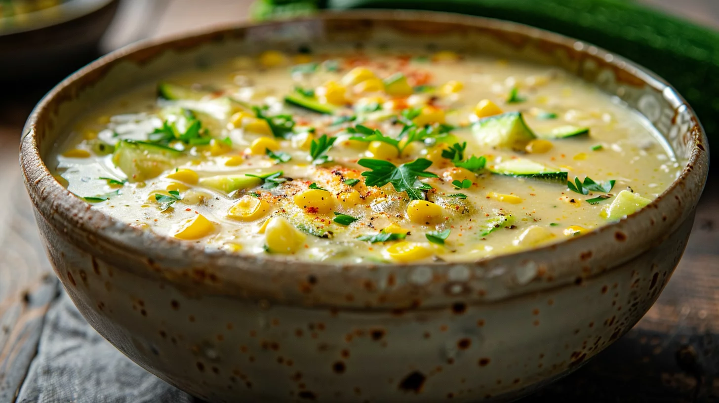 Zucchini Corn Chowder