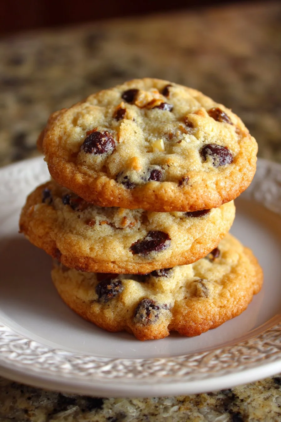 Chocolate Chip and Raisin Cookies