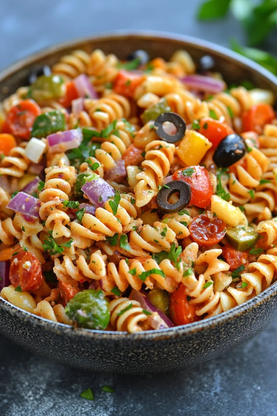High-Protein Italian Pasta Salad