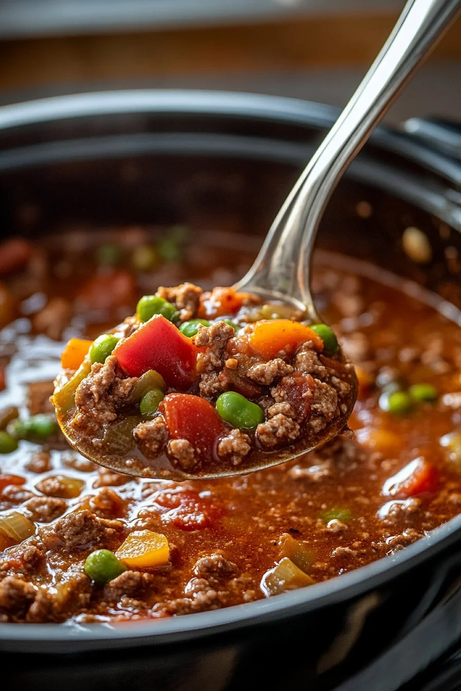 Slow Cooker Cowboy Casserole