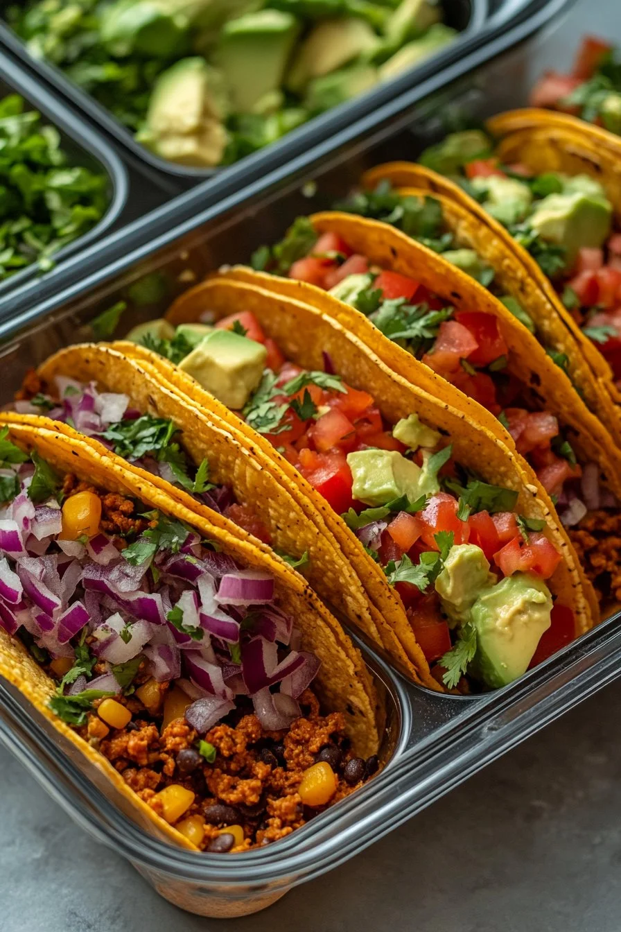 Plant-Based Taco Meal Prep