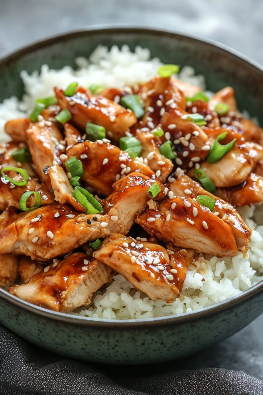 Dump and Go Crockpot Teriyaki Chicken