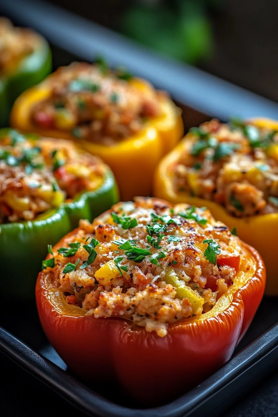 Easy Stuffed Bell Peppers