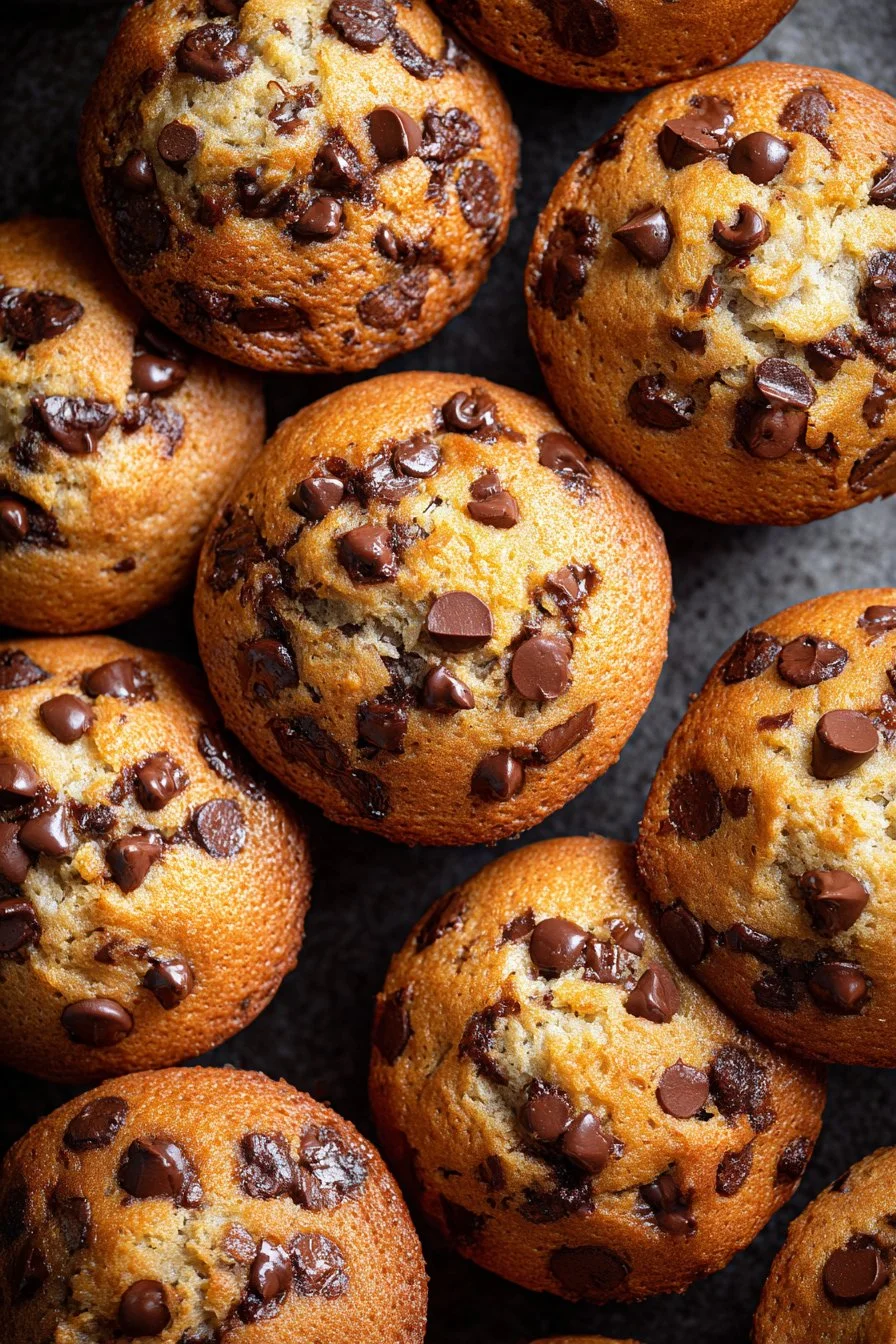 Bakery-Style Chocolate Chip Muffins