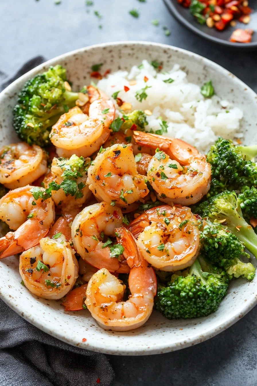 Low Carb Shrimp And Broccoli