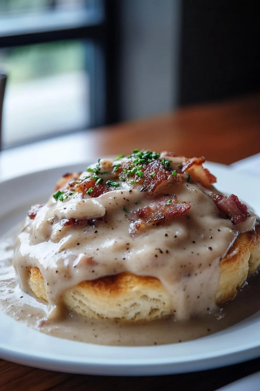Southern Bacon Gravy for Biscuits