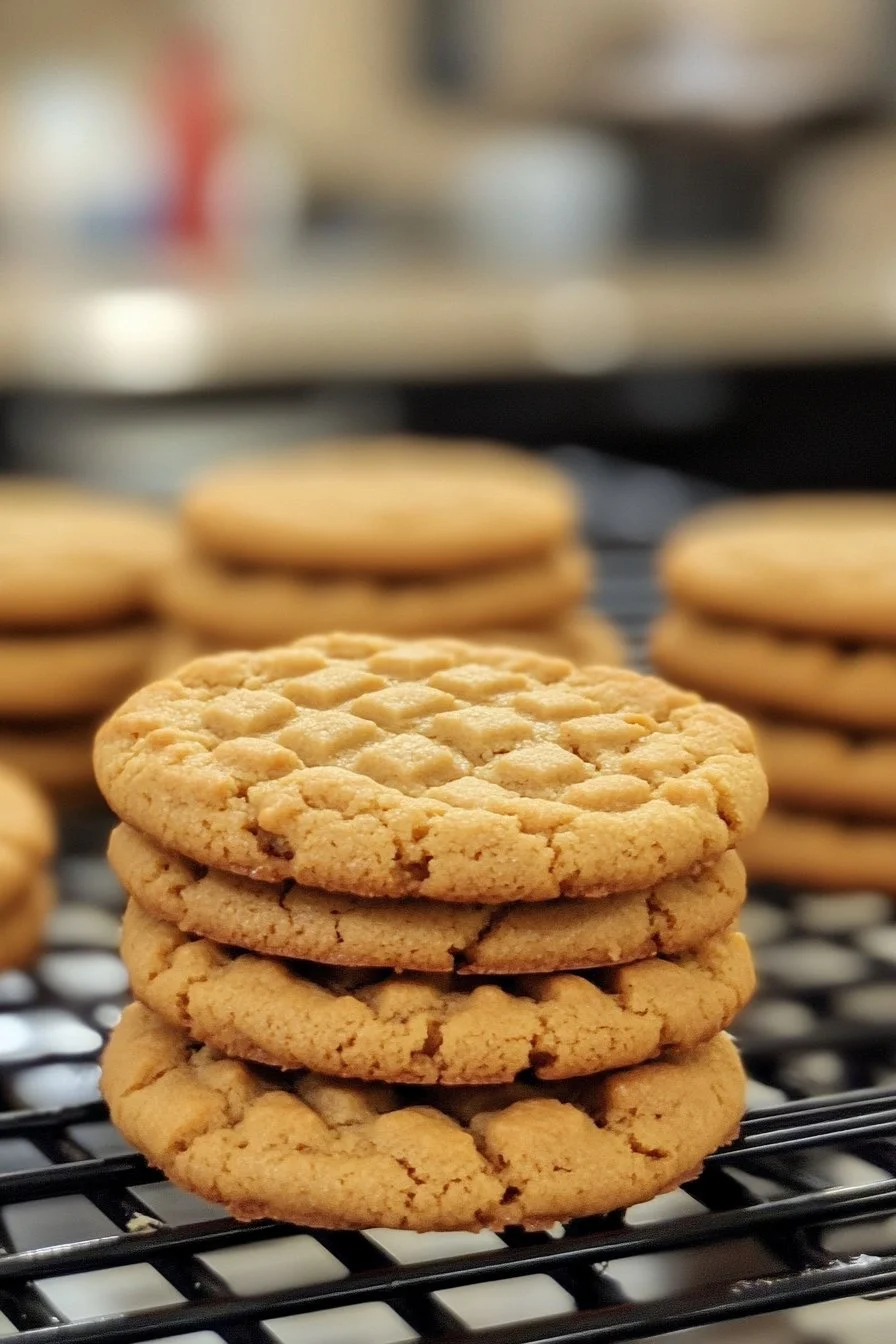 My Favorite Soft & Chewy Peanut Butter Cookies Recipe