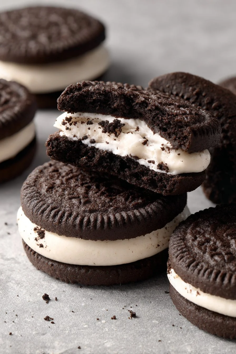 Homemade Oreo Cookies