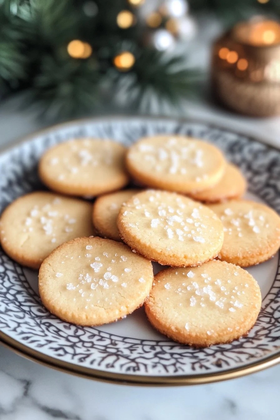 Classic French Salted Butter Cookies