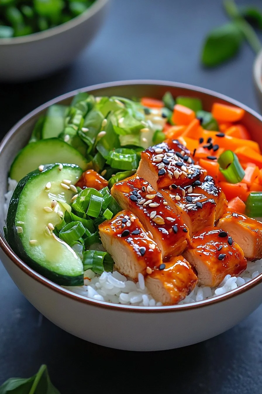 Sticky Chicken Rice Bowls Recipe: A Flavor-Packed, Quick Meal for Any Occasion