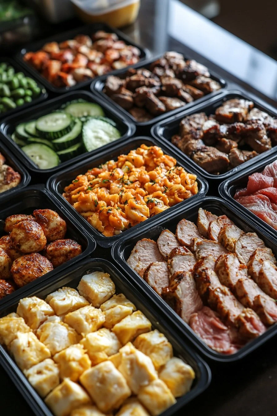 HIGH PROTEIN MEAL PREP