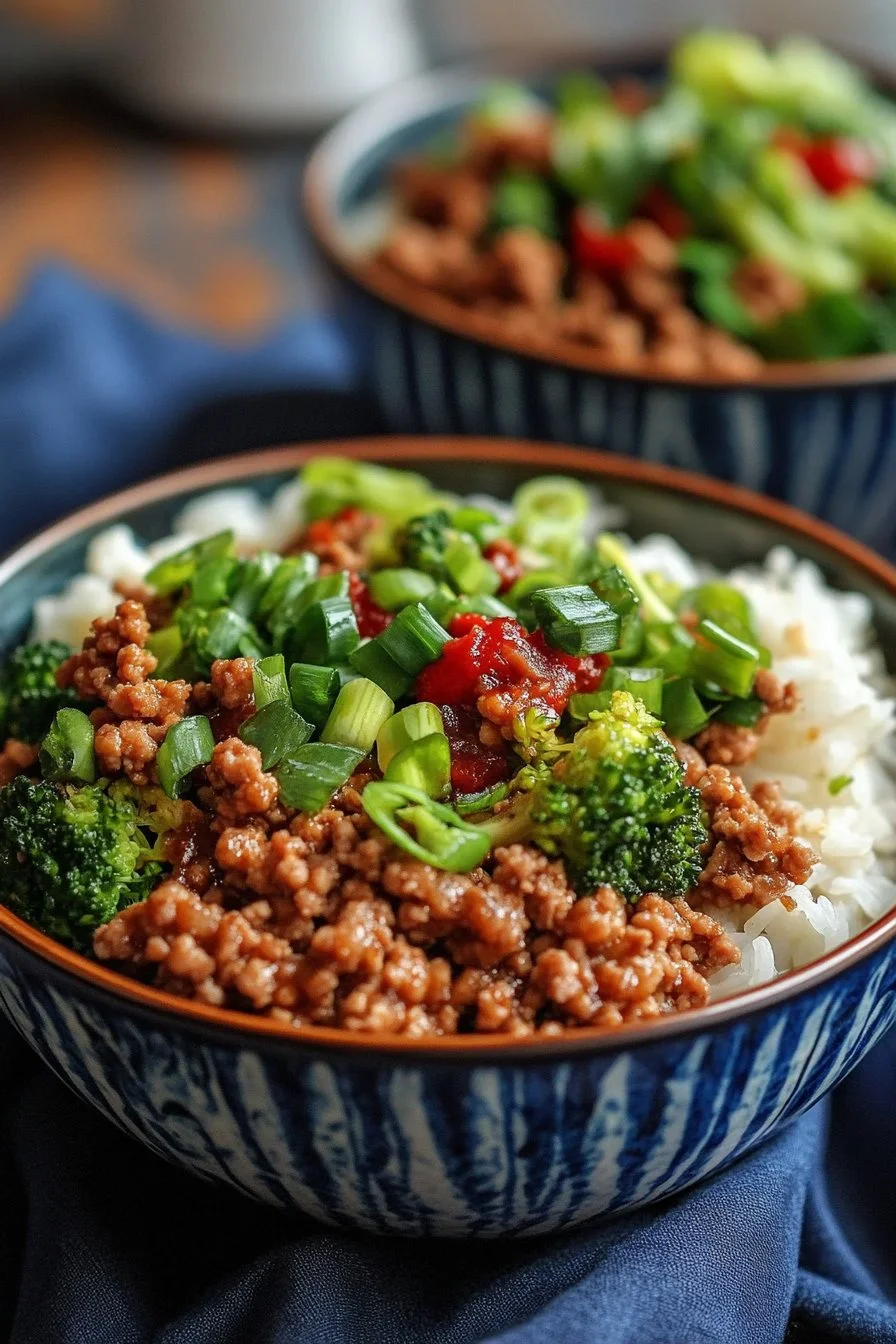 Sweet and Spicy Ground Turkey & Broccoli Bowls: An Incredible, Flavorful 7-Ingredient Weeknight Meal