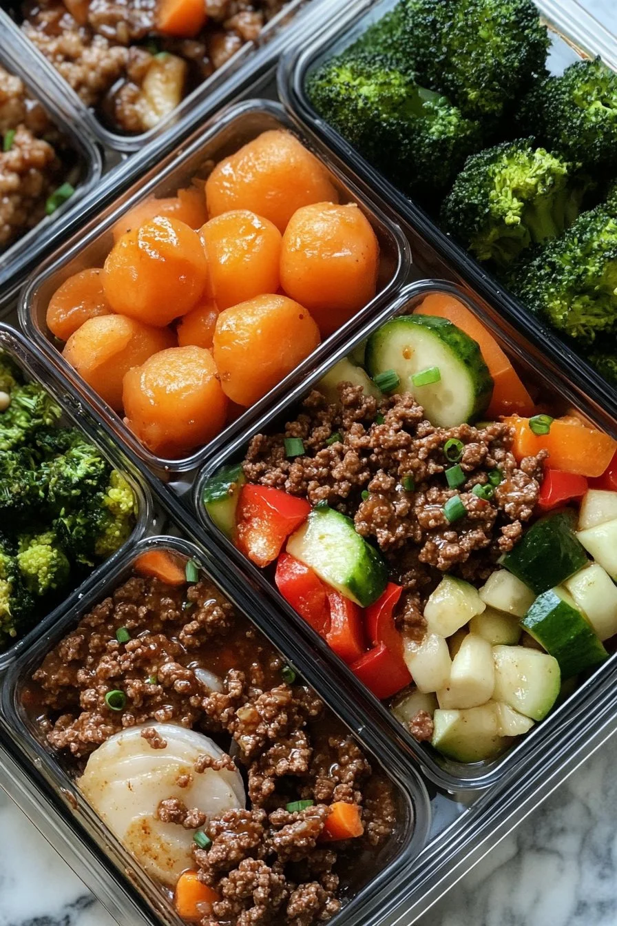 Meal Prep Ground Beef Teriyaki