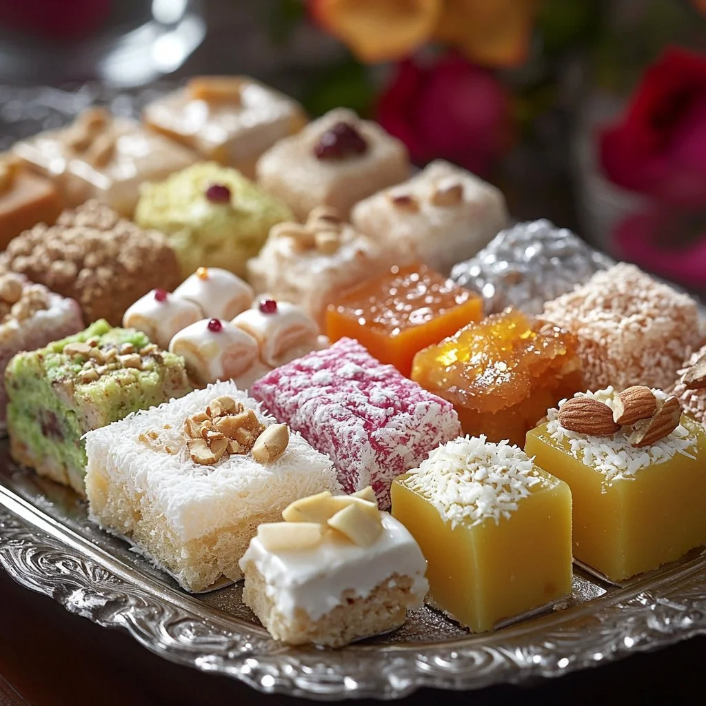 A variety of homemade biscuit recipes on a wooden table.