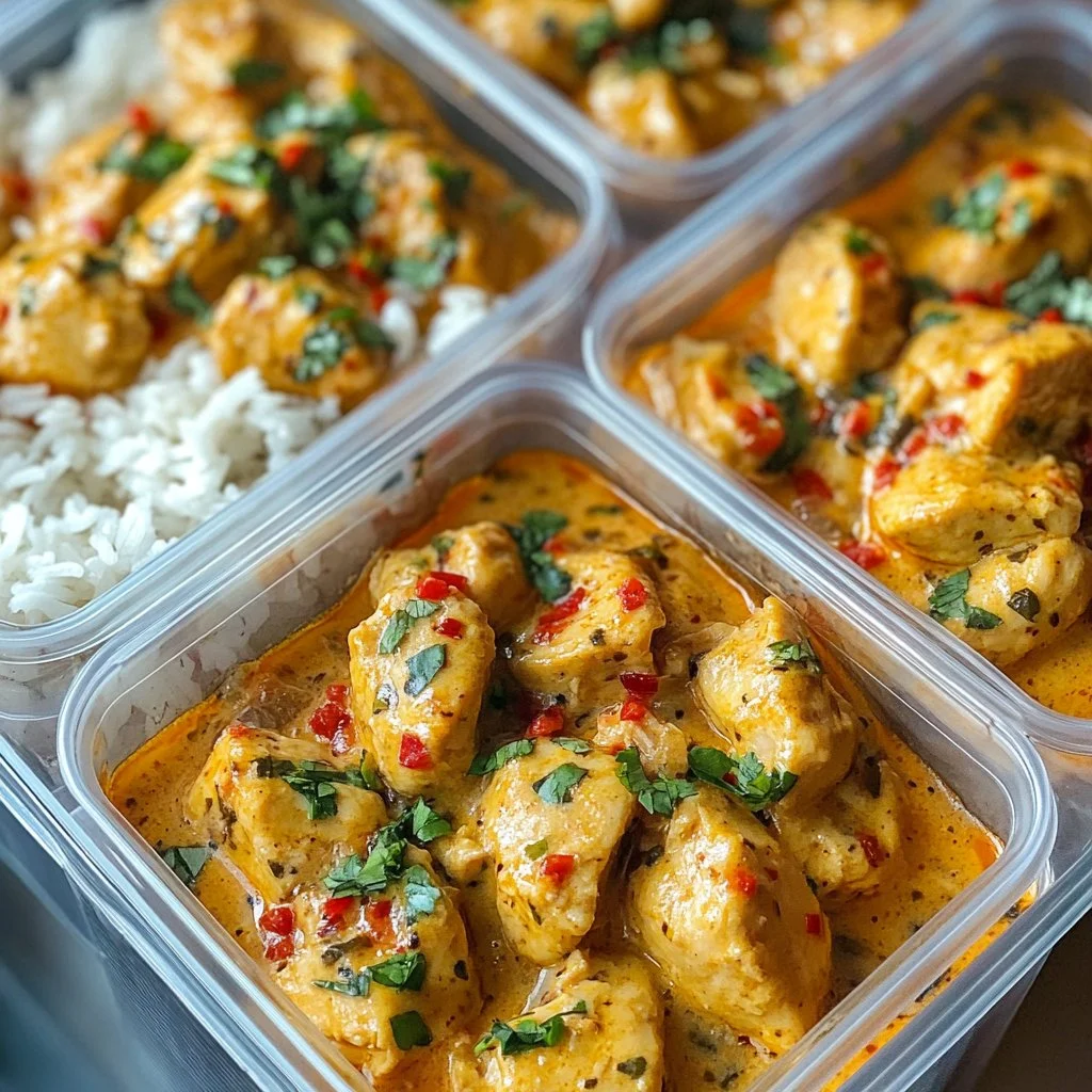 High protein meal prep dishes ready for a healthy diet