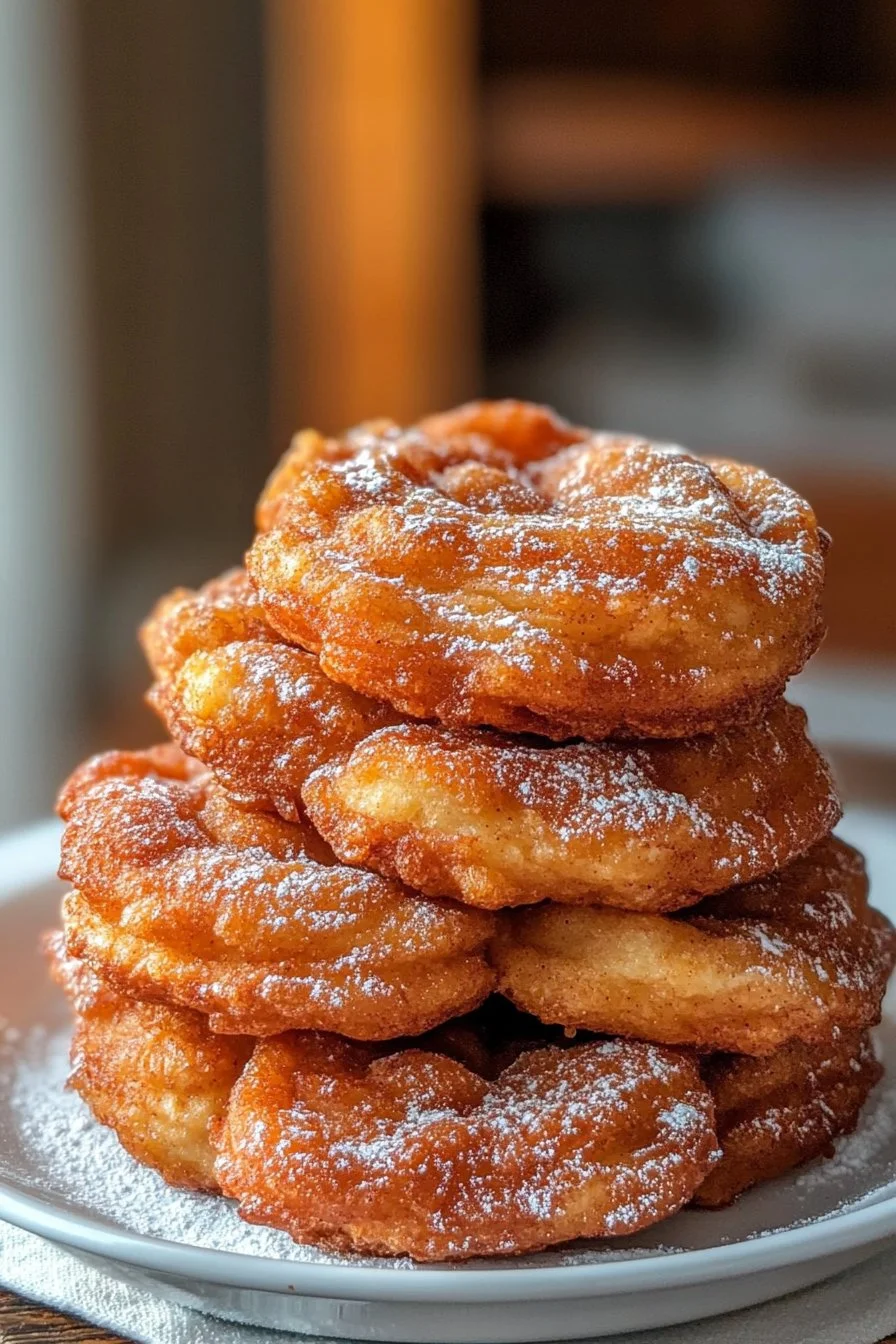 Cinnamon Apple Fritters