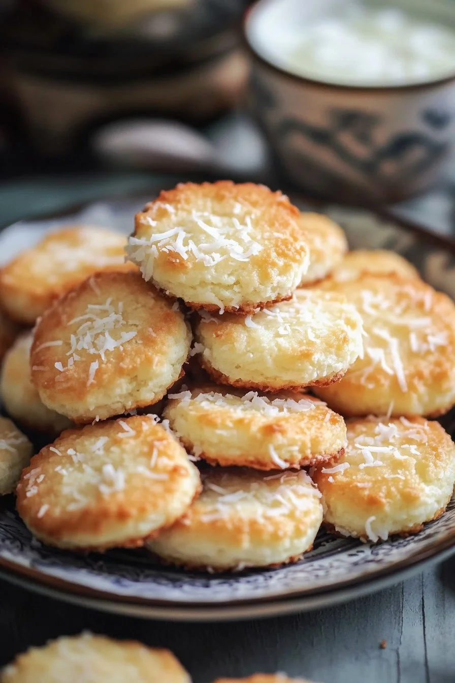 Milky Coconut Biscuits